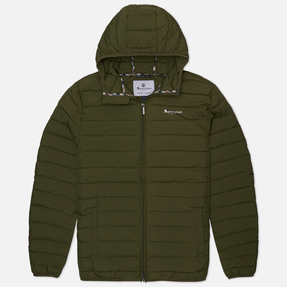 Aquascutum Мужской пуховик RLG Active Hooded 100GR