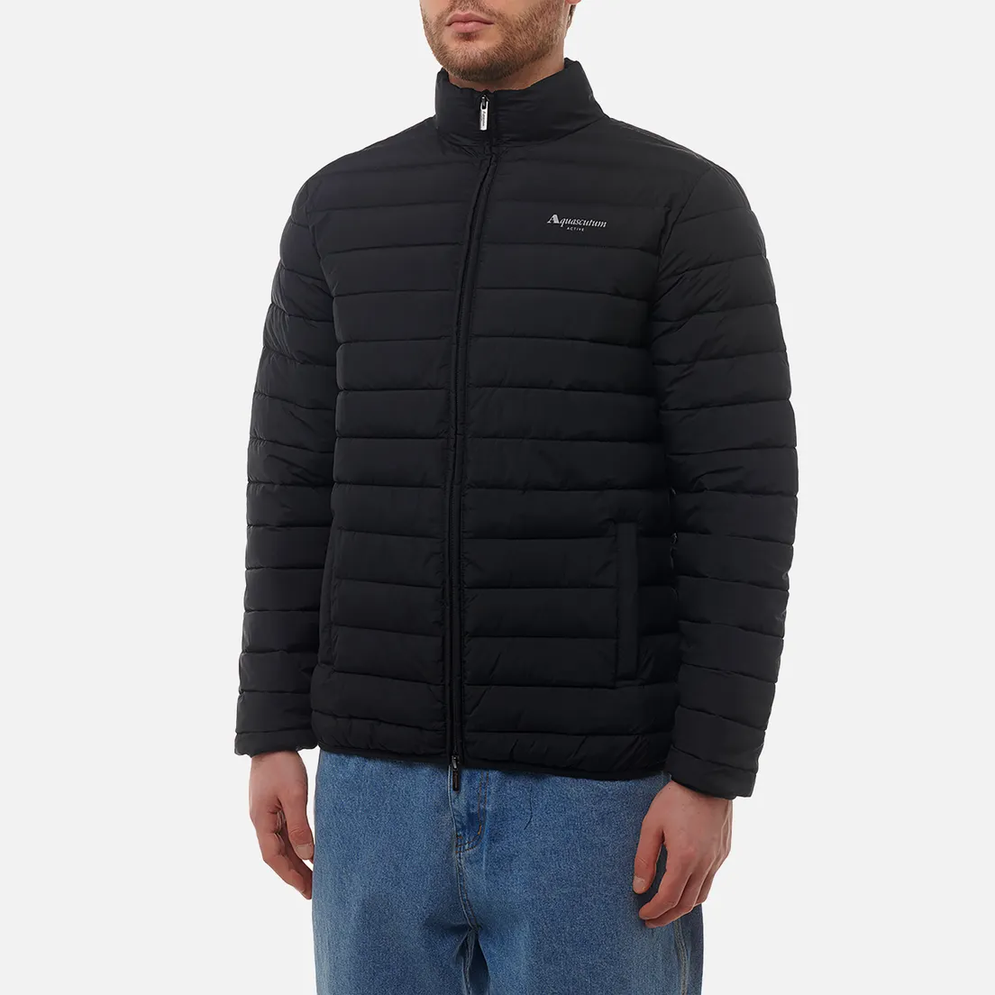 Aquascutum Мужской пуховик RLG Active Mockneck 100GR