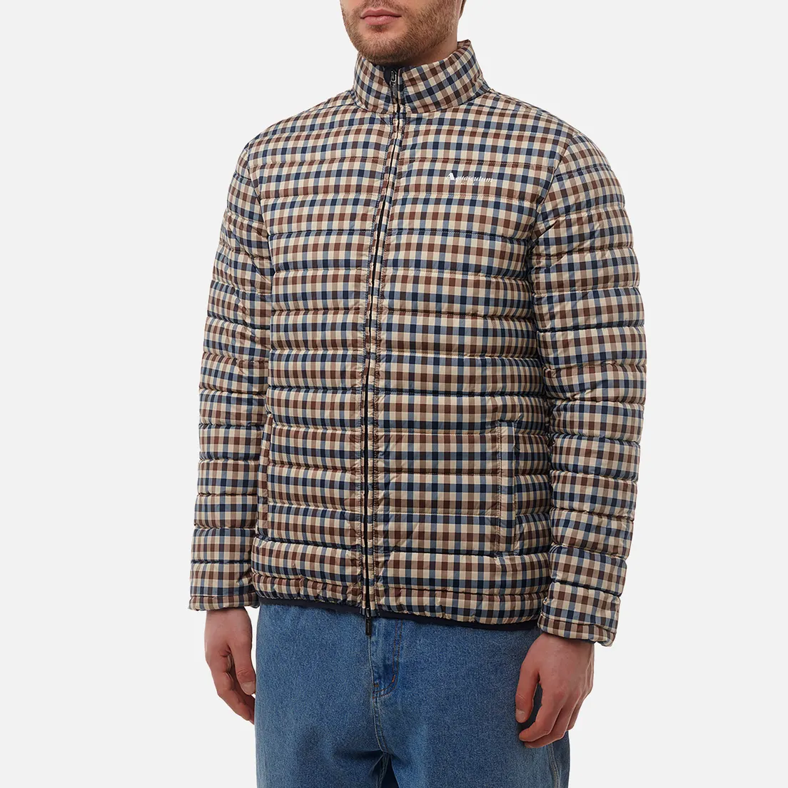 Aquascutum Мужской пуховик RLG Active Mockneck 100GR