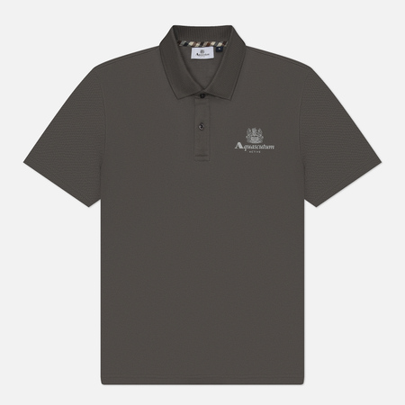   Brandshop Мужское поло Aquascutum Active Piquet, цвет серый, размер S