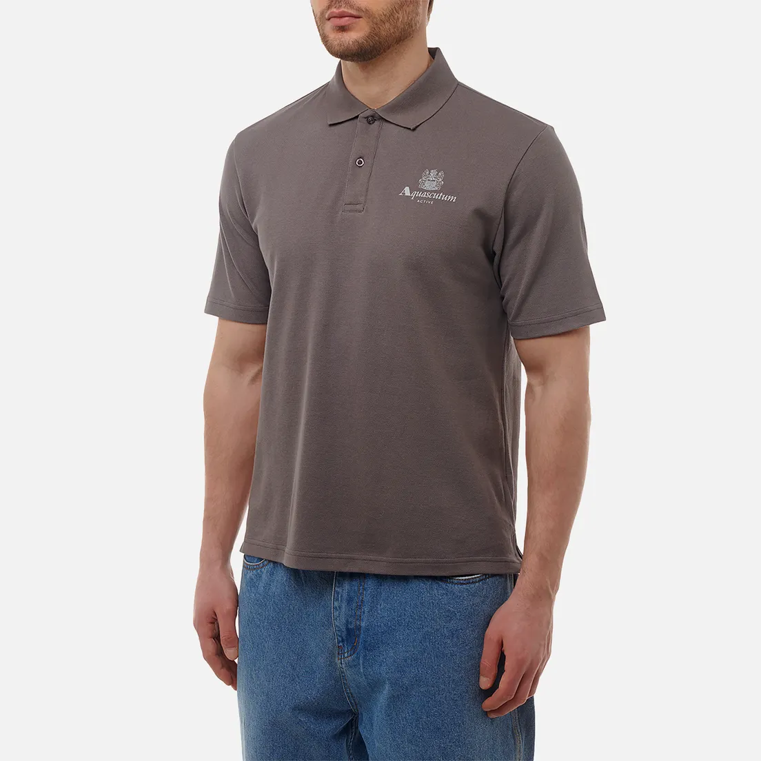 Aquascutum Мужское поло Active Piquet
