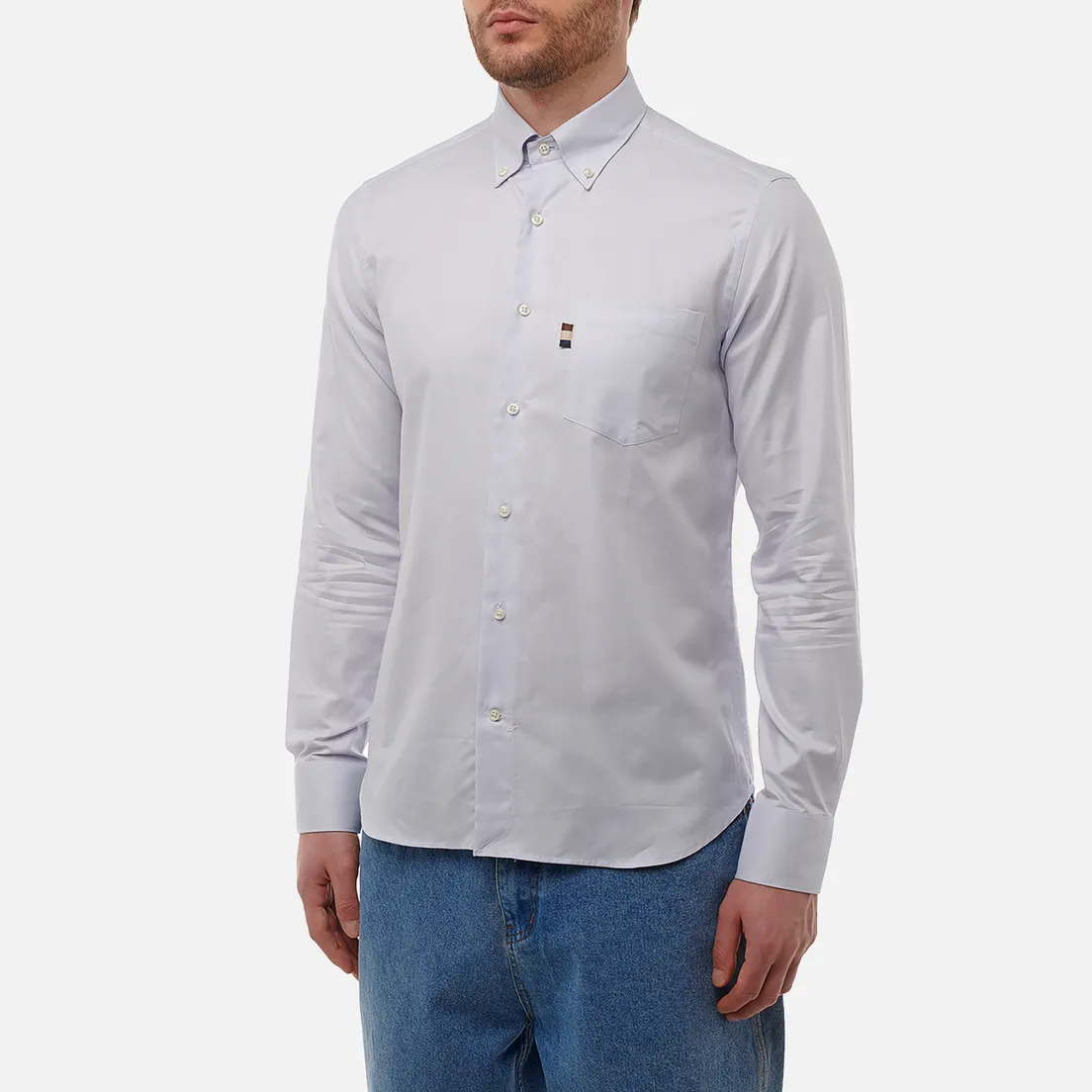 Aquascutum Мужская рубашка Active Oxford