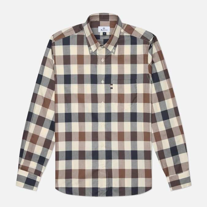 Мужская рубашка Aquascutum Active Macro Check