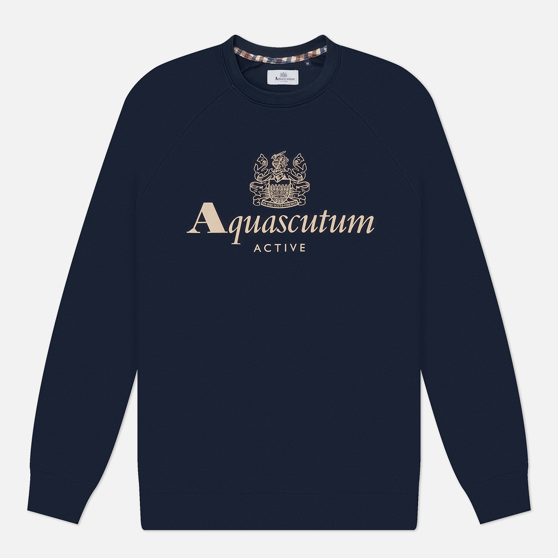 Aquascutum Мужская толстовка Active Big Logo Raglan