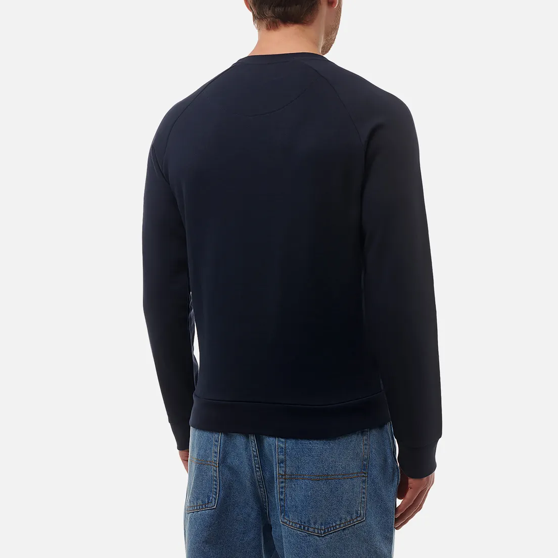 Aquascutum Мужская толстовка Active Big Logo Raglan