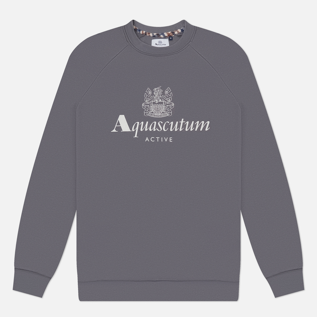 Aquascutum Мужская толстовка Active Big Logo Raglan