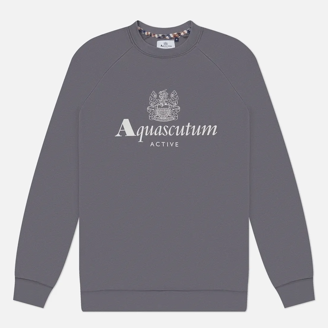 Aquascutum Мужская толстовка Active Big Logo Raglan