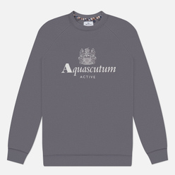 Aquascutum Мужская толстовка Active Big Logo Raglan