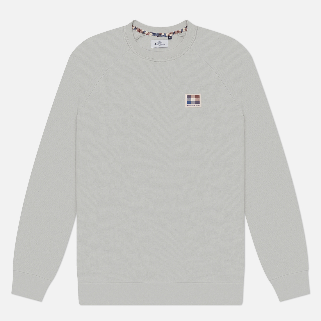 Aquascutum Мужская толстовка Active Patch Crewneck