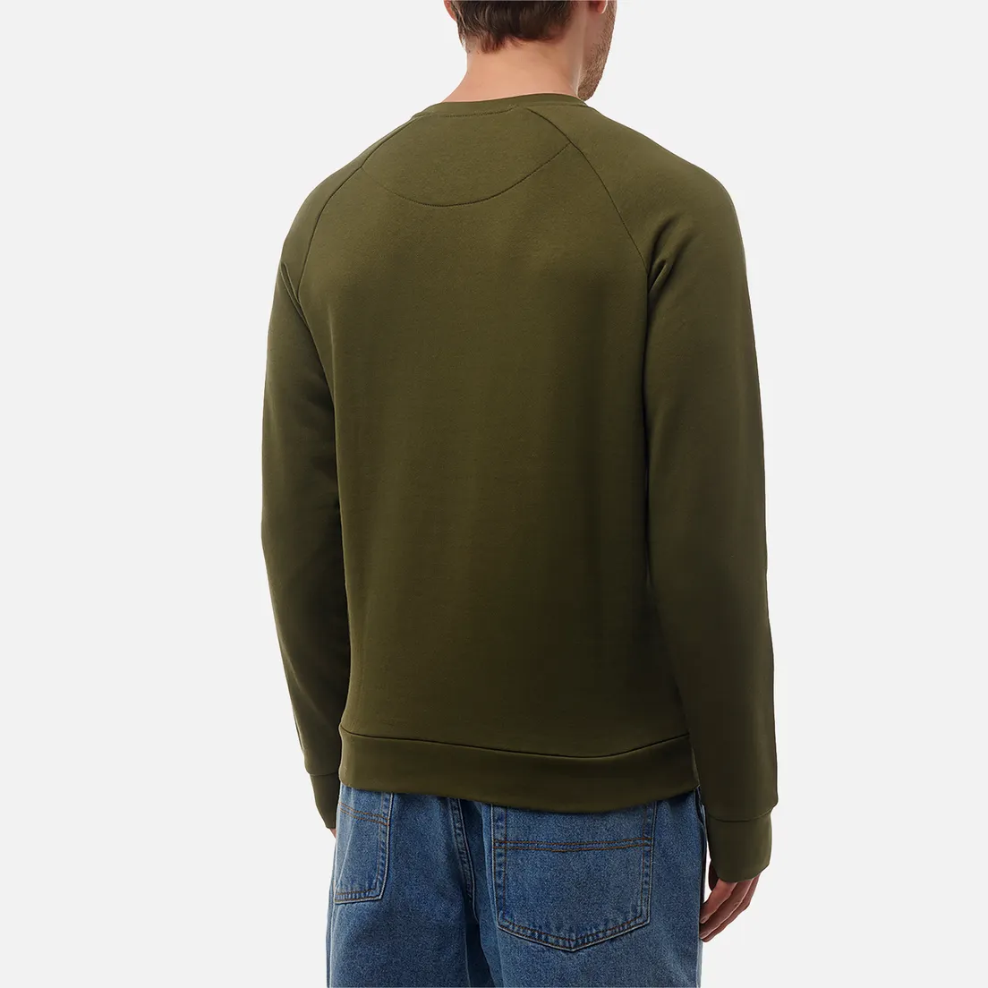 Aquascutum Мужская толстовка Active Patch Crewneck