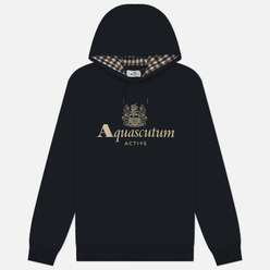 Aquascutum Мужская толстовка Active Big Logo Raglan Hoodie