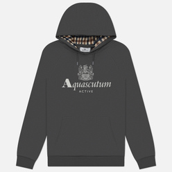 Aquascutum Мужская толстовка Active Big Logo Raglan Hoodie