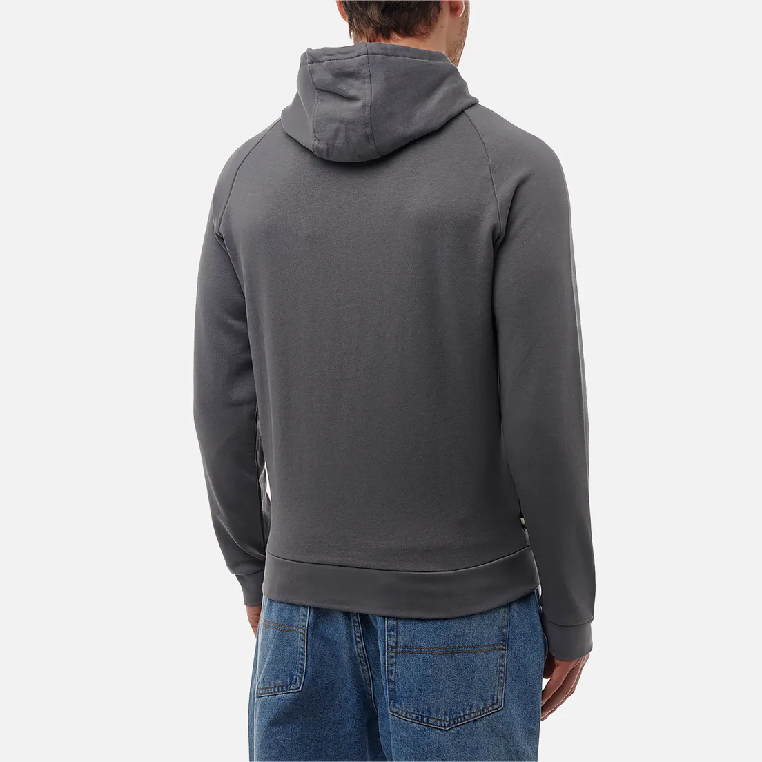 Aquascutum Мужская толстовка Active Patch Full Zip Raglan Hoodie