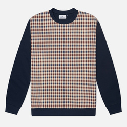 Aquascutum Мужская толстовка Active Club Check Crewneck