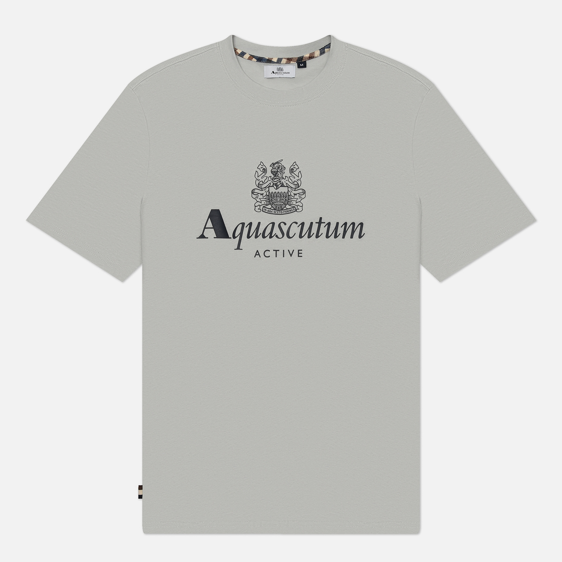 Aquascutum Мужская футболка Active Big Logo Cotton