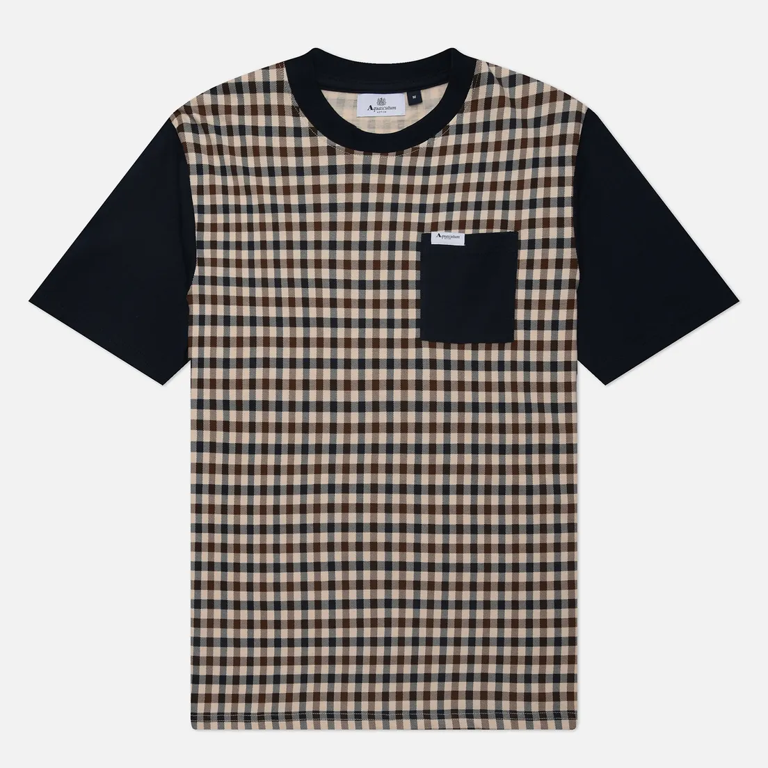 Aquascutum Мужская футболка Active Solid Pocket