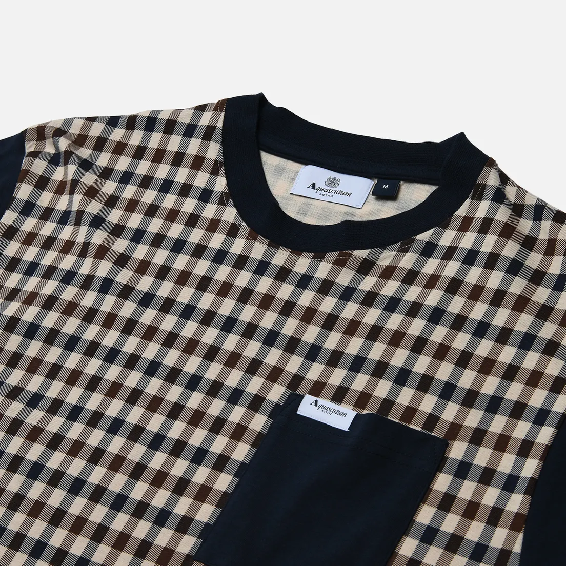 Aquascutum Мужская футболка Active Solid Pocket