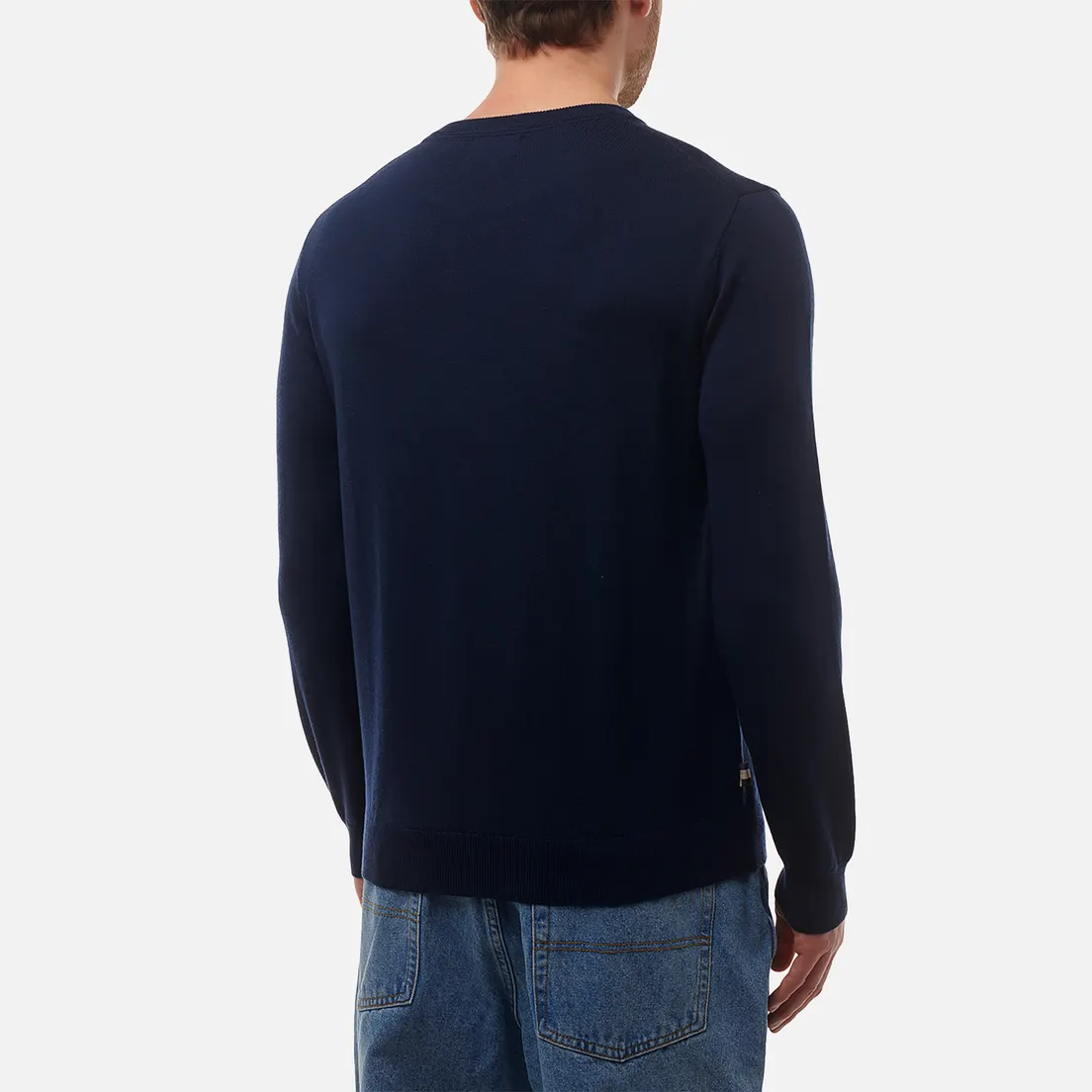 Aquascutum Мужской свитер Active Cable Patch