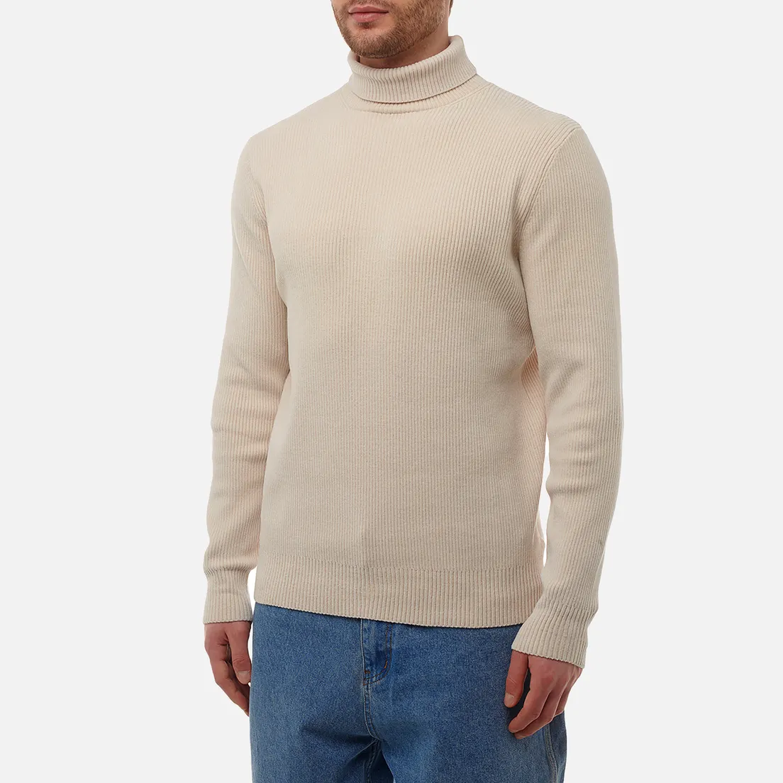 Aquascutum Мужской свитер Active Chenille Turtlneck