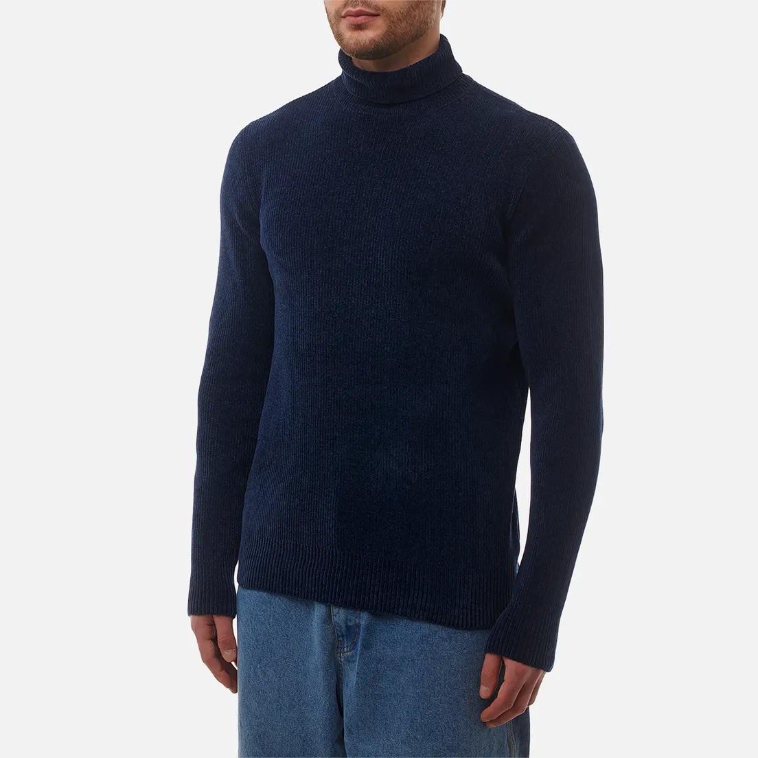 Aquascutum Мужской свитер Active Chenille Turtlneck