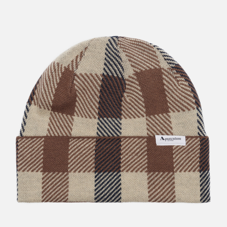 Шапка Aquascutum Wool Iconic, цвет бежевый