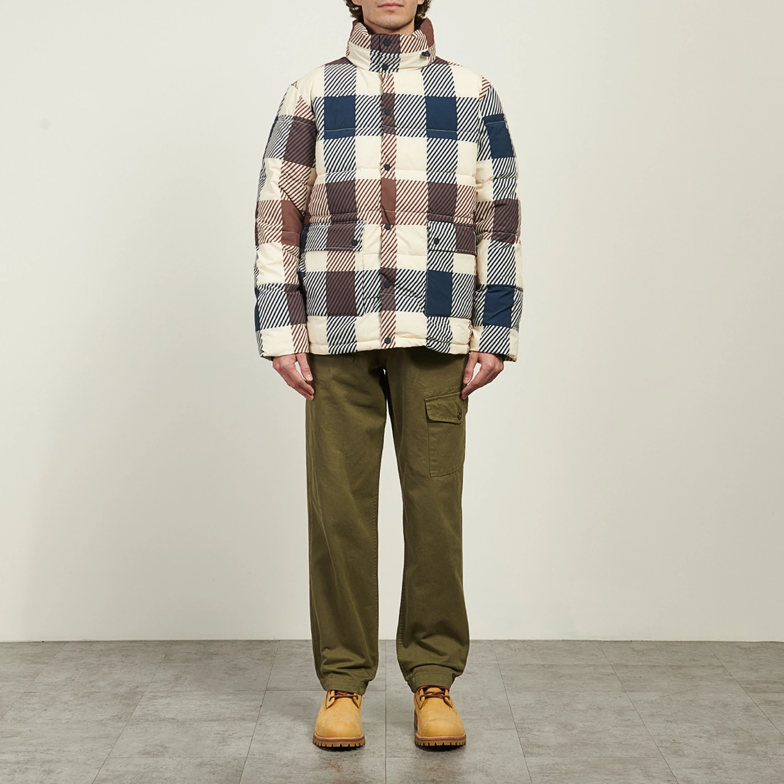 Aquascutum Мужской пуховик Nylon SP