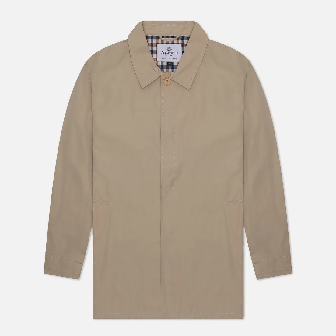 Aquascutum Мужской тренчкот Active Caban Hydro