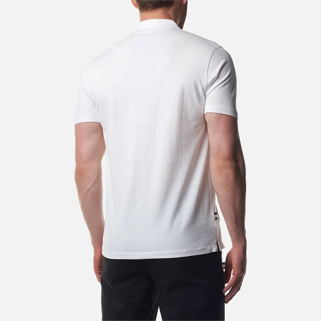Aquascutum Мужское поло Active Club Check Patch