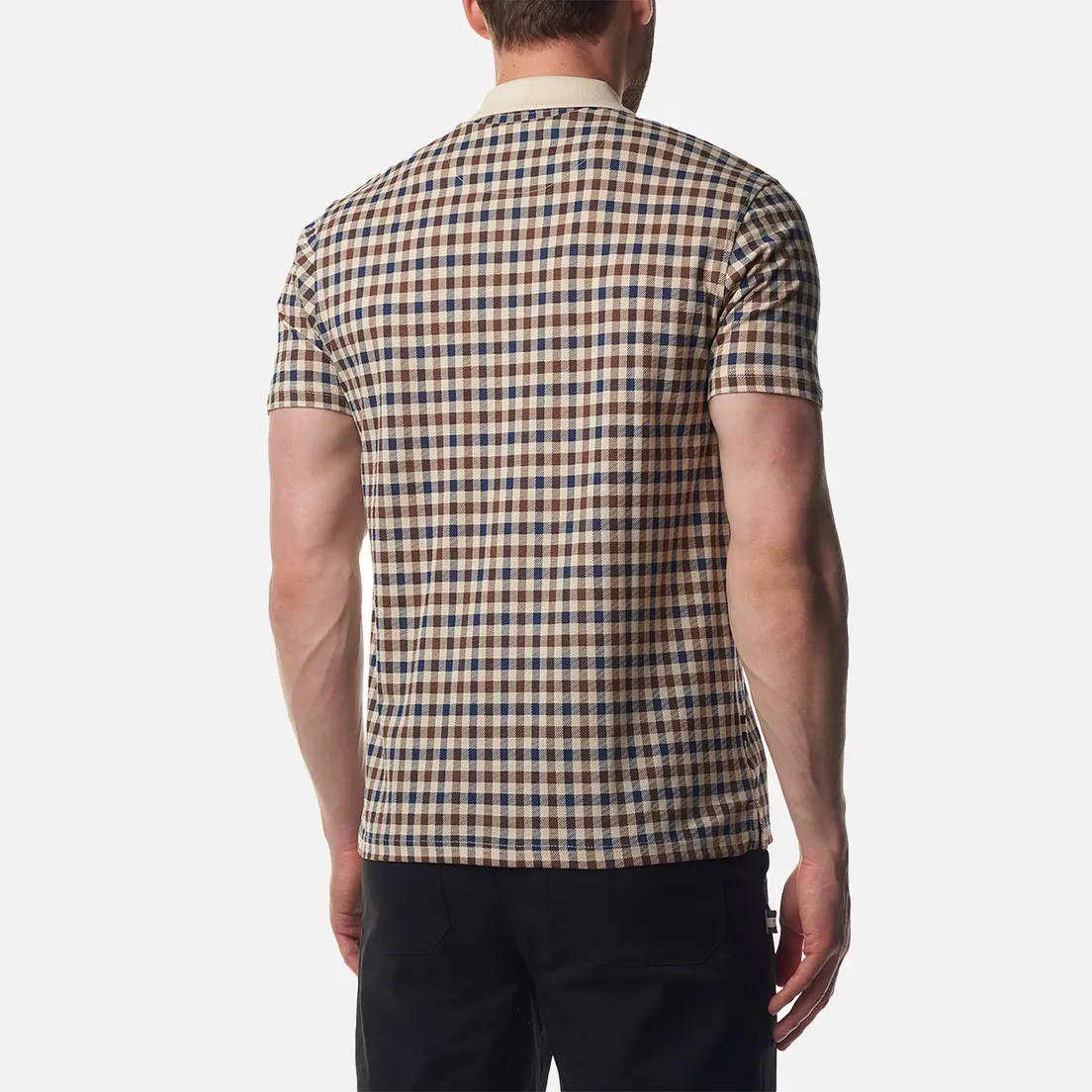 Aquascutum Мужское поло Active Club Check