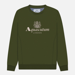 Aquascutum Мужская толстовка Active Big Logo Crew Neck