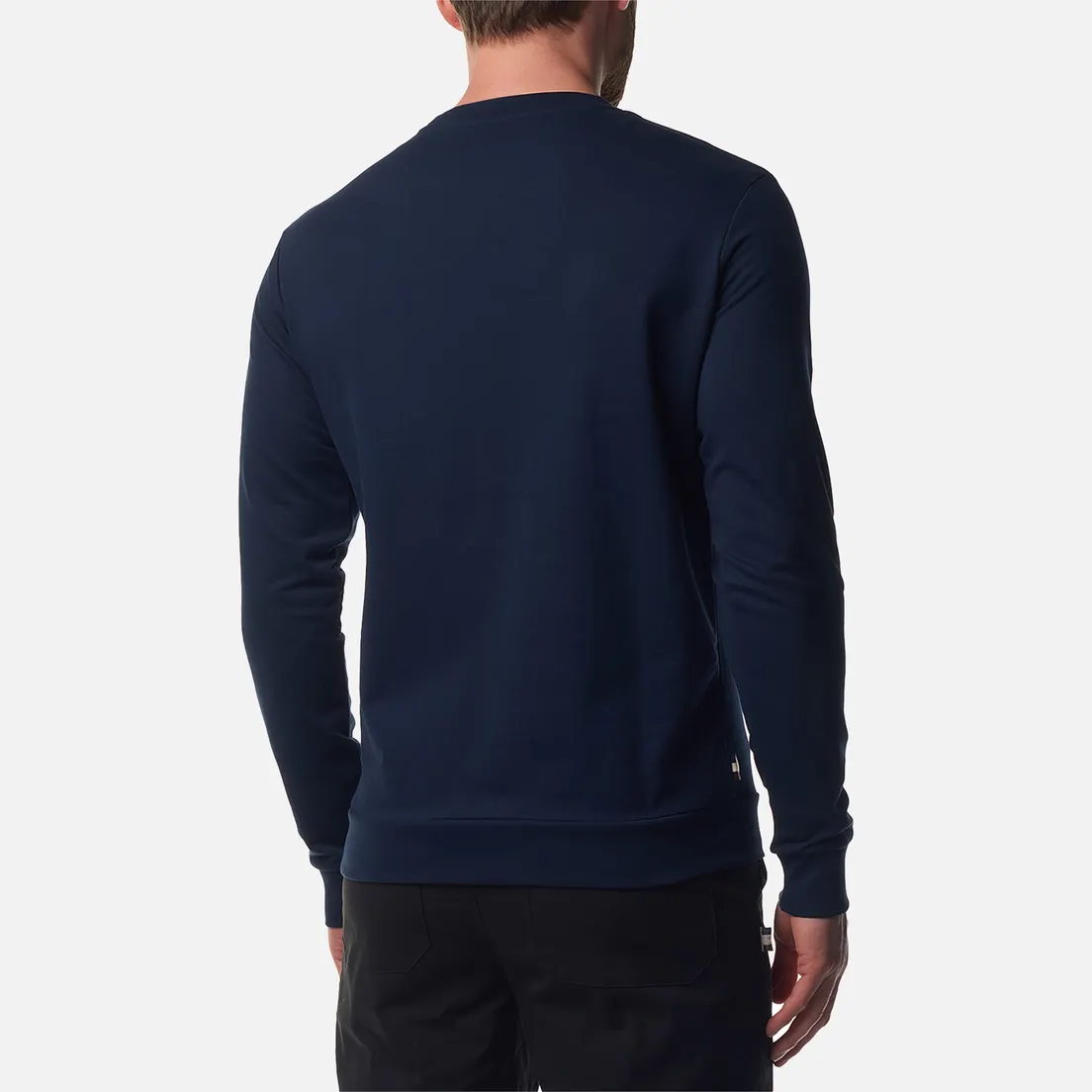 Aquascutum Мужская толстовка Active Big Logo Crew Neck
