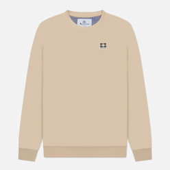 Aquascutum Мужская толстовка Active Club Check Patch Crew Neck