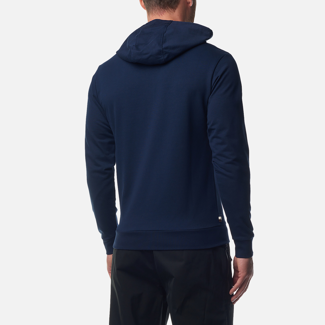 Aquascutum Мужская толстовка Active Small Logo Full Zip Hoodie