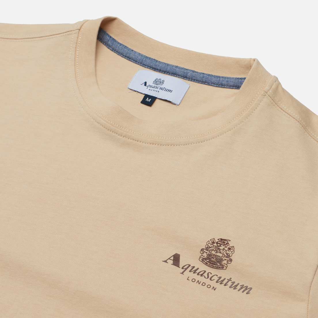 Aquascutum Мужская футболка Active Small Logo Print