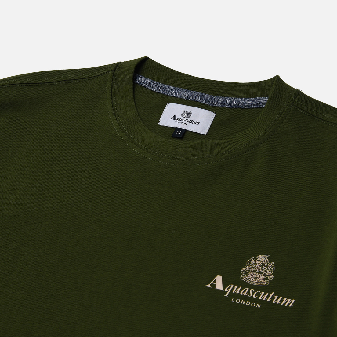 Aquascutum Мужская футболка Active Small Logo Print