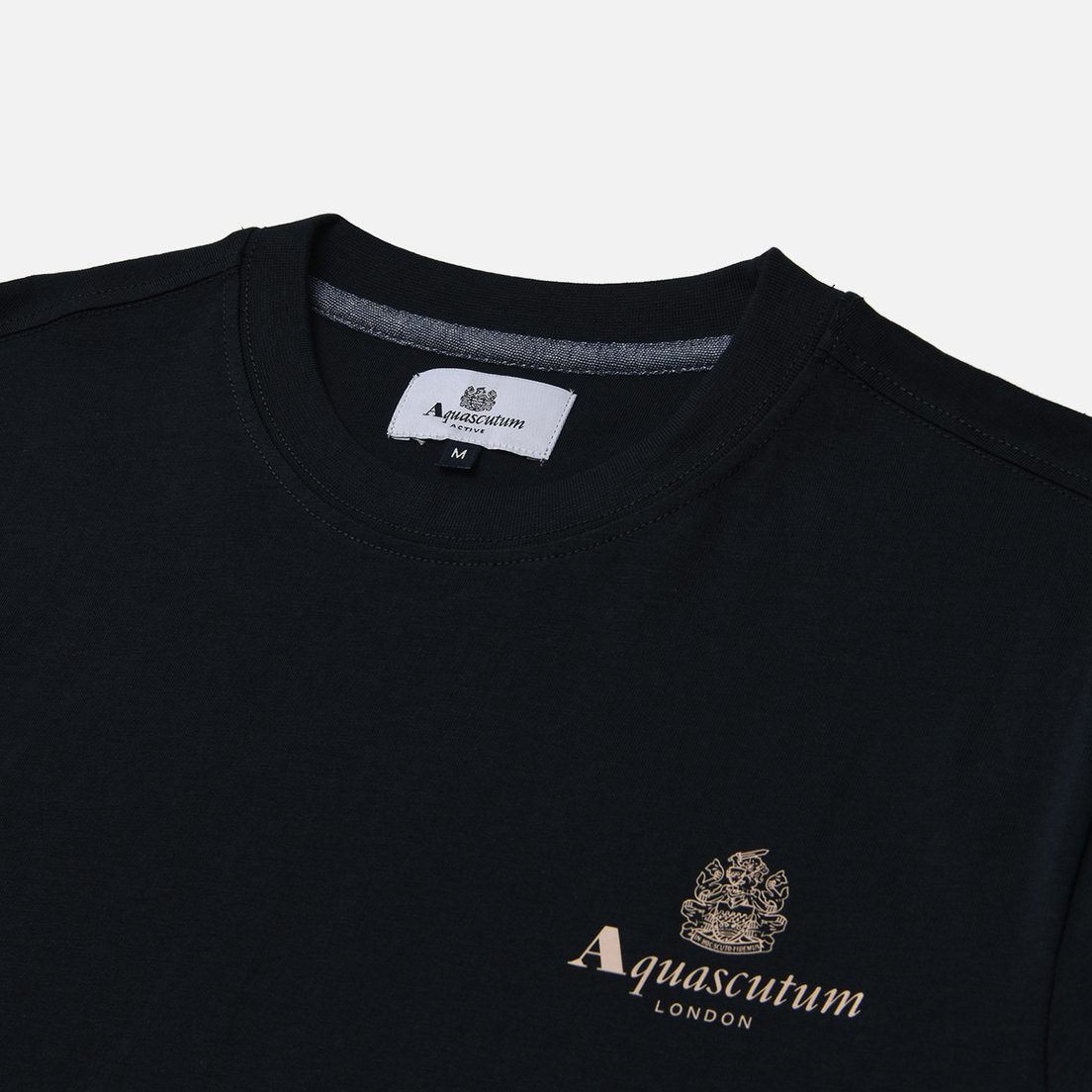 Aquascutum Мужская футболка Active Small Logo Print