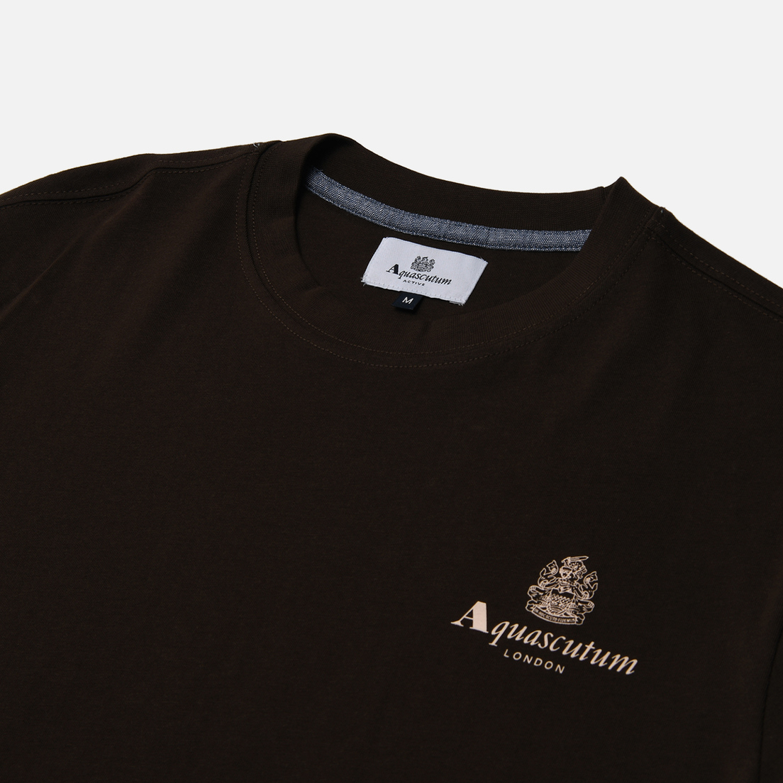 Aquascutum Мужская футболка Active Small Logo Print