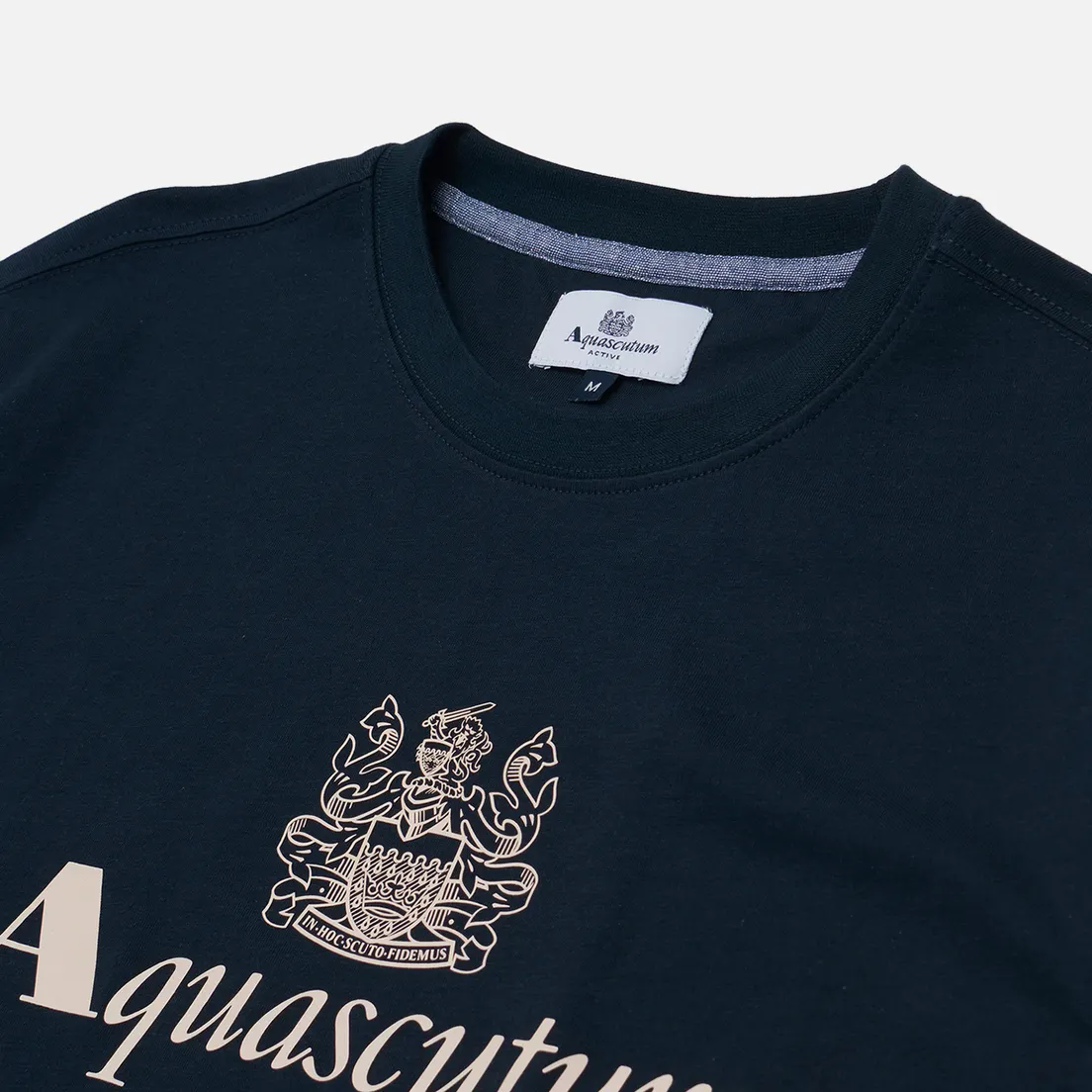 Aquascutum Мужская футболка Active Big Logo