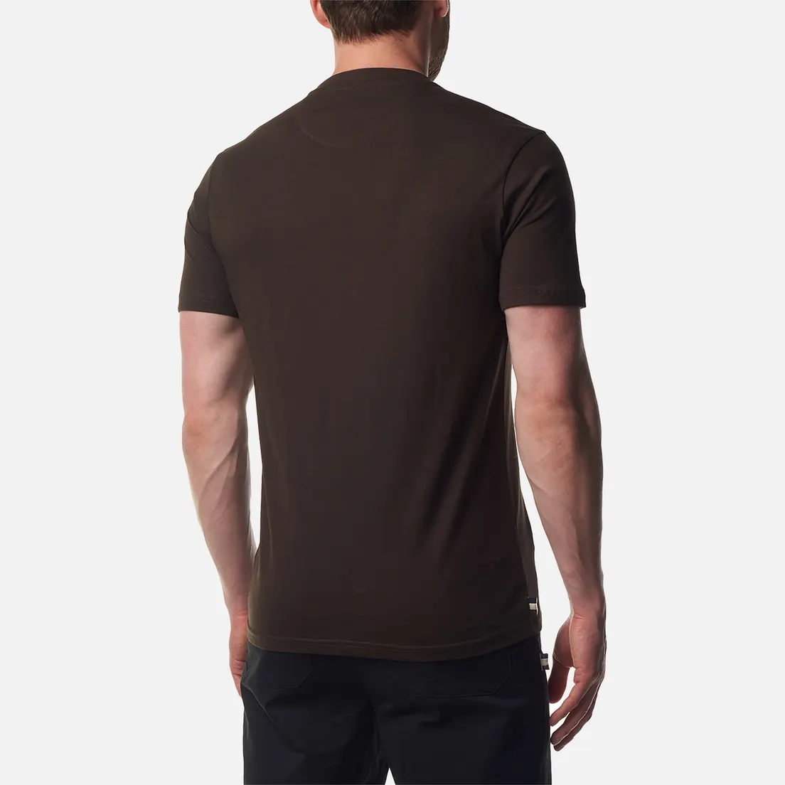 Aquascutum Мужская футболка Active Club Check Pocket