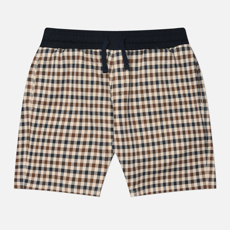  Мужские шорты Aquascutum Club Check Active, цвет синий, размер S
