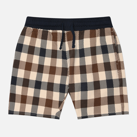 Мужские шорты Aquascutum Macro Club Check Active, цвет синий, размер XXL