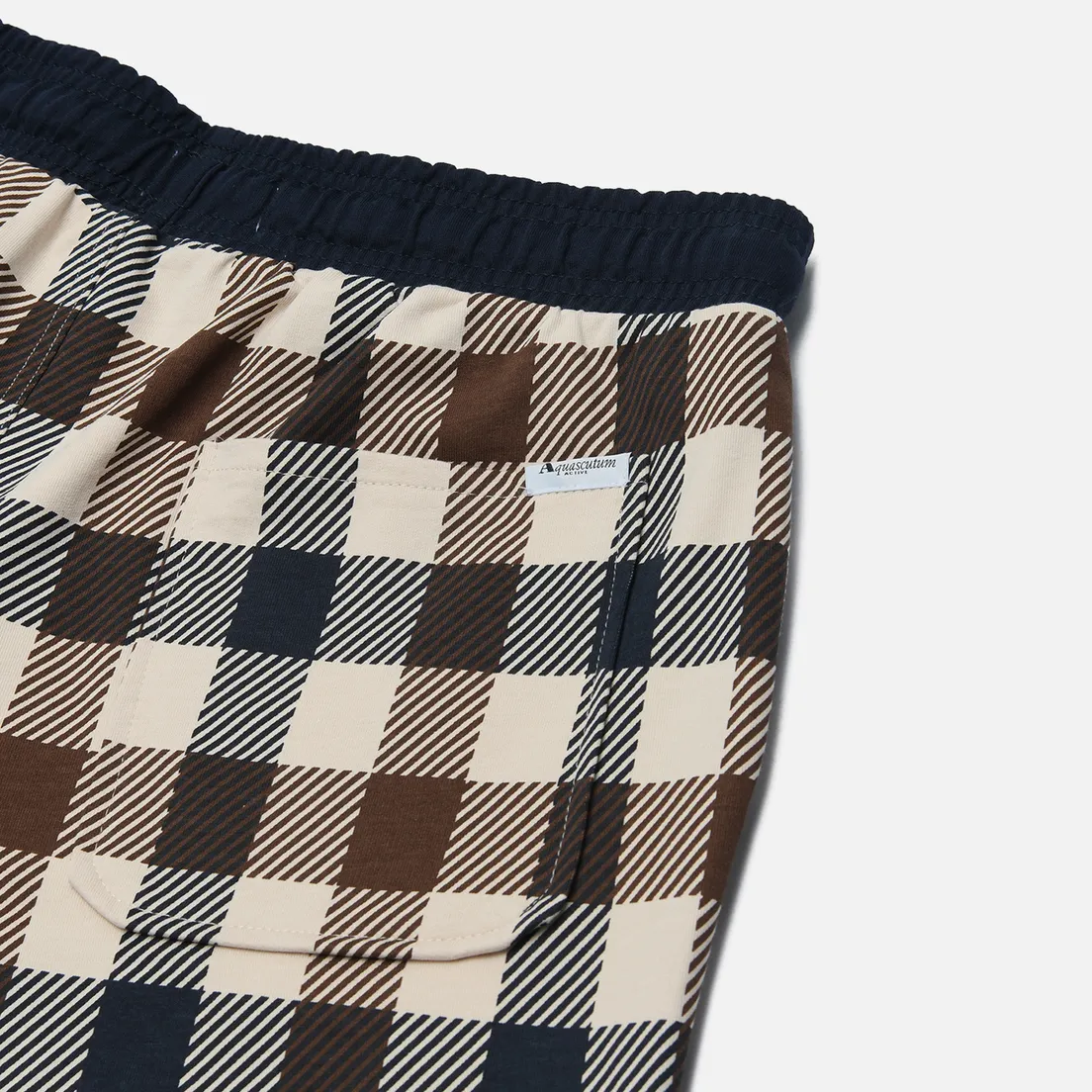 Aquascutum Мужские шорты Macro Club Check Active