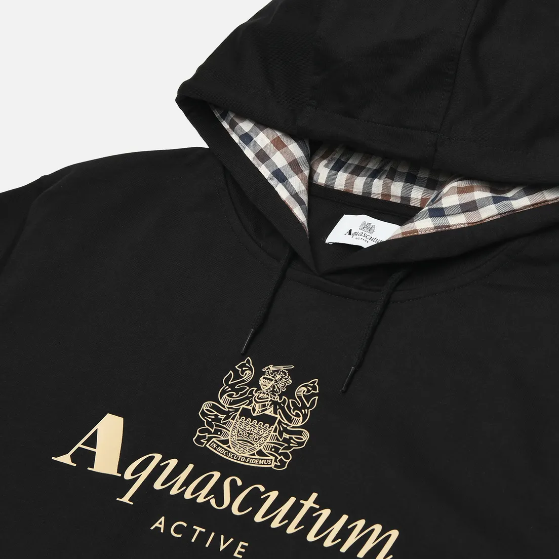 Aquascutum Мужская толстовка Big Logo Hoodie