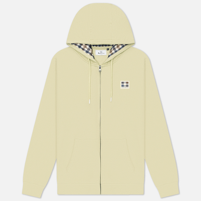 Мужская толстовка Aquascutum Rubber Patch Full Zip Hoodie