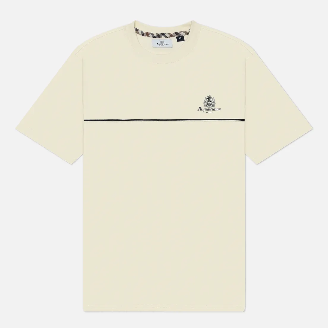 Aquascutum Мужская футболка Piping Small Logo