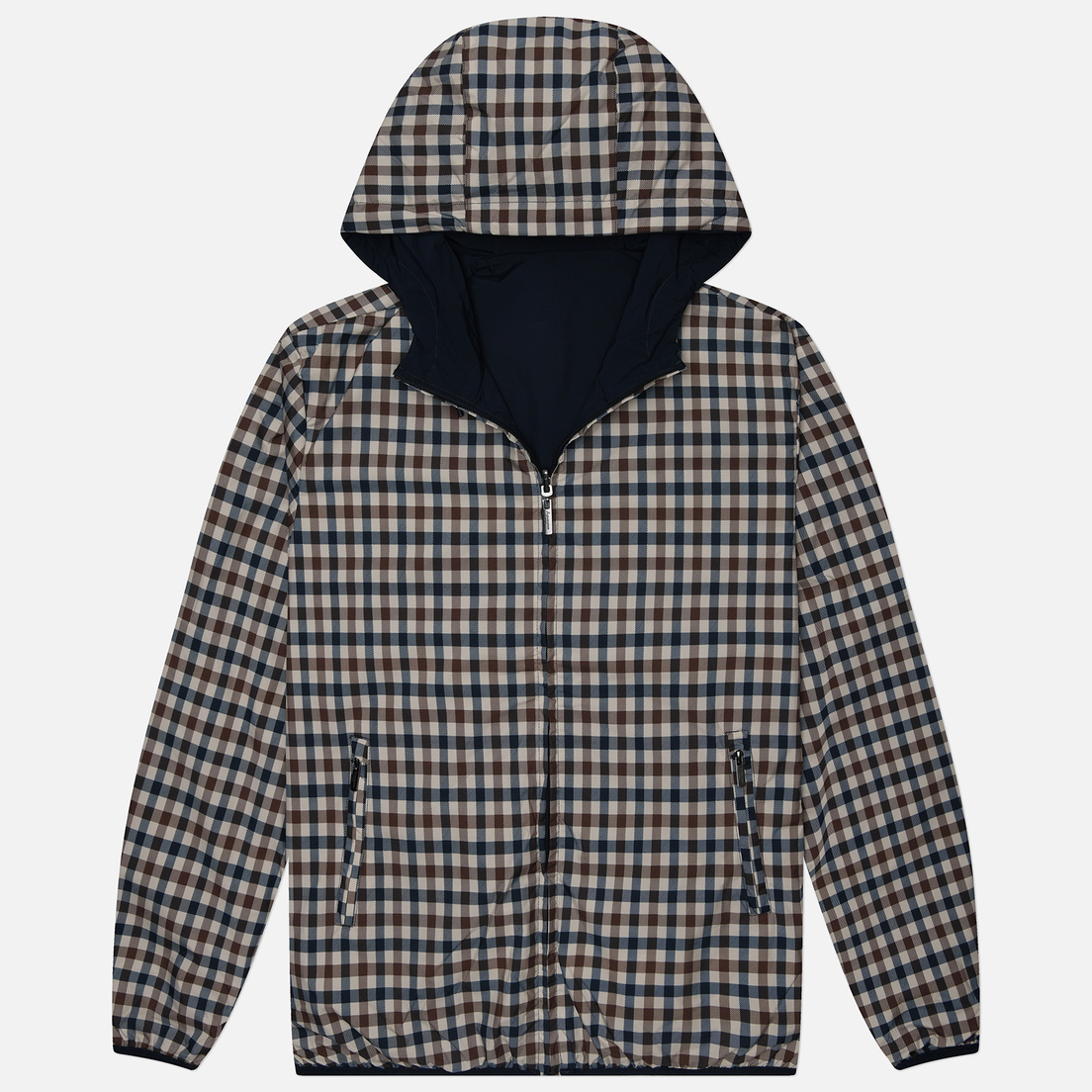 Мужская куртка ветровка Aquascutum Active Sailor Check, AA_CORE_JK001-11