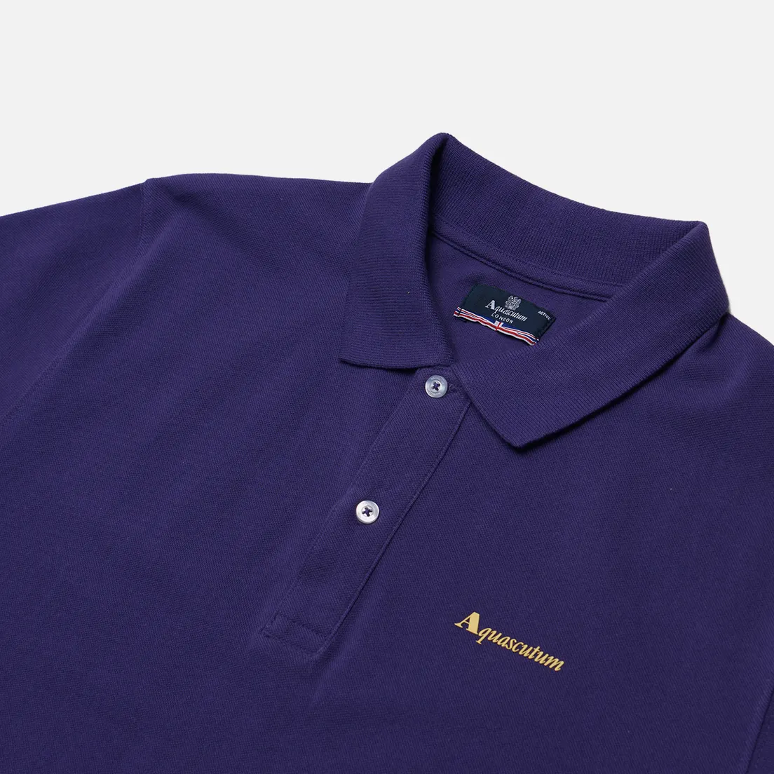 Aquascutum Мужское поло Active Cotton Dry-Fit