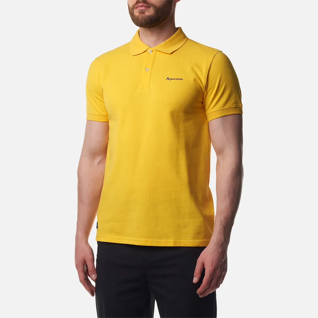 Aquascutum Мужское поло Active Cotton Dry-Fit