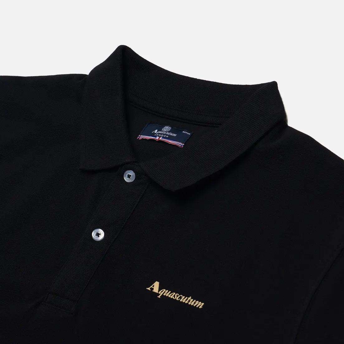 Aquascutum Мужское поло Active Cotton Dry-Fit