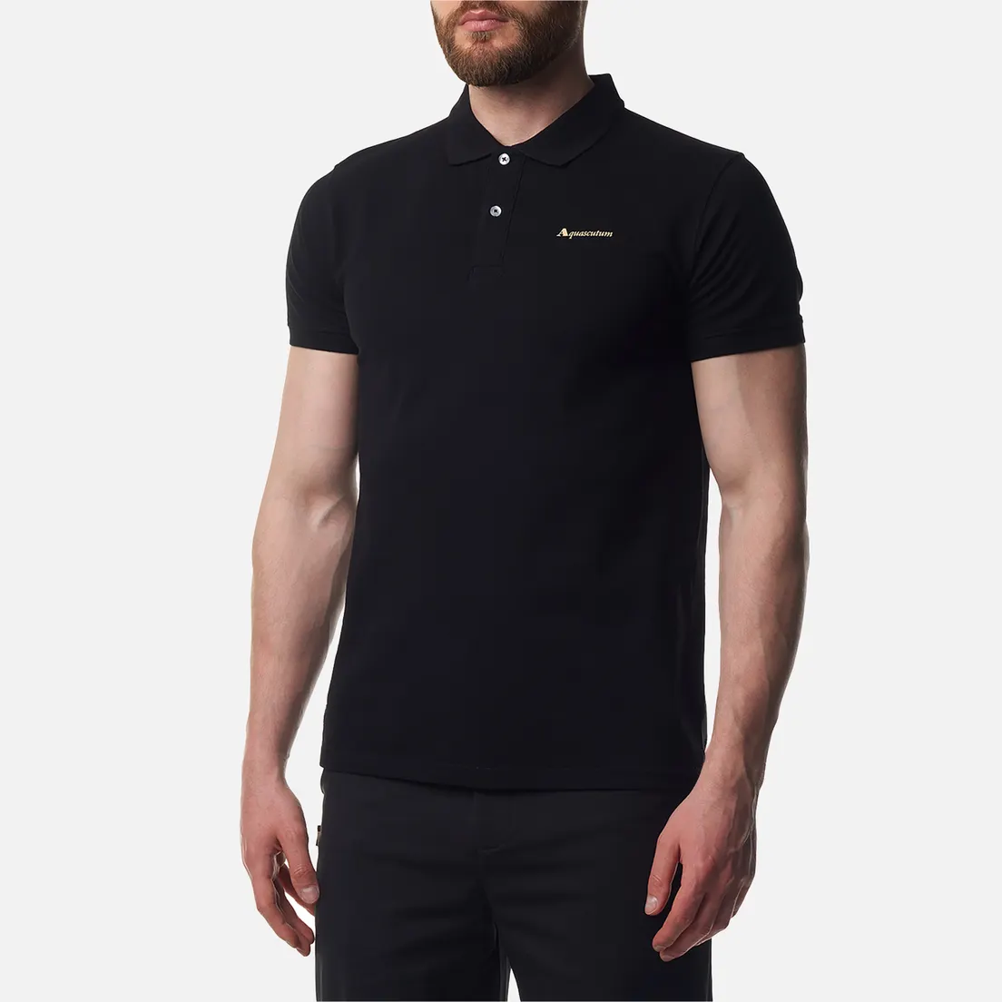 Aquascutum Мужское поло Active Cotton Dry-Fit